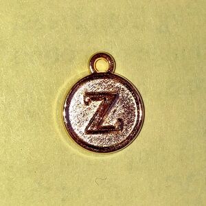 “Z” Charm jewelry making Necklace bracelet ring baubles keychain ID tag lanyard